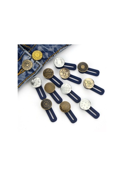 Sylar 10 Adet Yedek Kot Düğmeleri Beden Genişletici