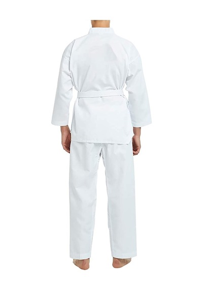 Dizispor Topglory Beyaz Yaka Taekwondo Elbisesi Dobok Beyaz