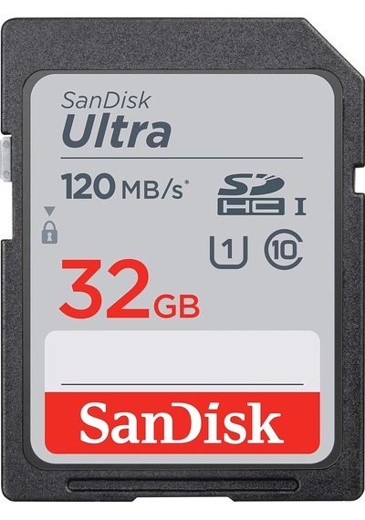 Ultra 32gb Sdhc Memory Card 120mb/s Açık Mavi