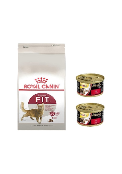 Royal Canin FHN Fit 32 Yetişkin Kedi Maması 2 KG + Gimcat Tavuklu Konserve Mama 2 x 70 G