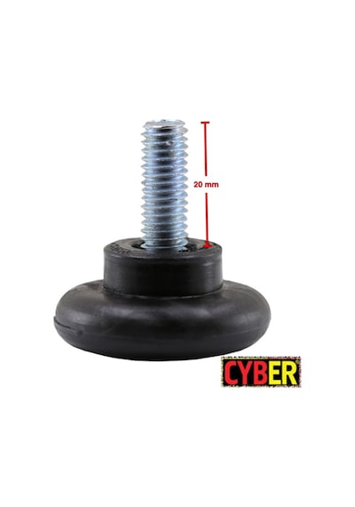 M8X25 Civatalı Plastik Bombe Ayak