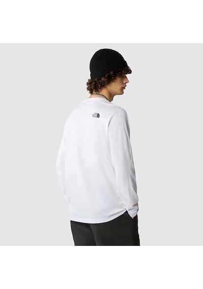 The North Face M L/s Sımple Dome Tee Erkek Tişört Nf0a87qnfn41 X