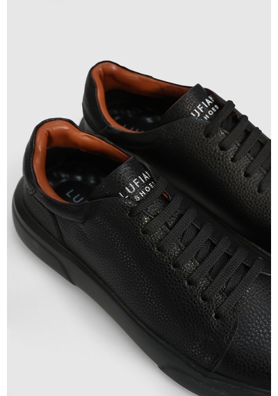 Lufian Tommy Erkek Sneaker Ayakkabı Siyah Siyah 111230287100100