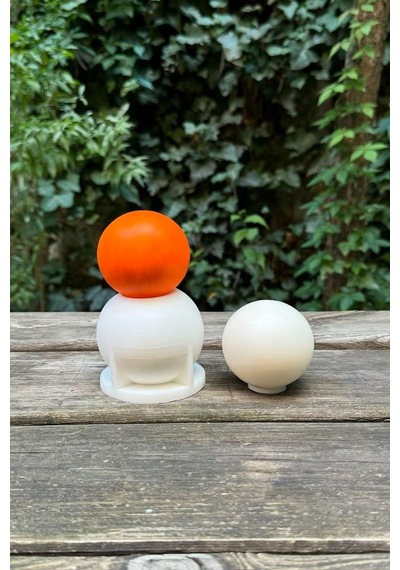 Rufus Concept Küre 6cm Çap Silikon Mum Kalıbı