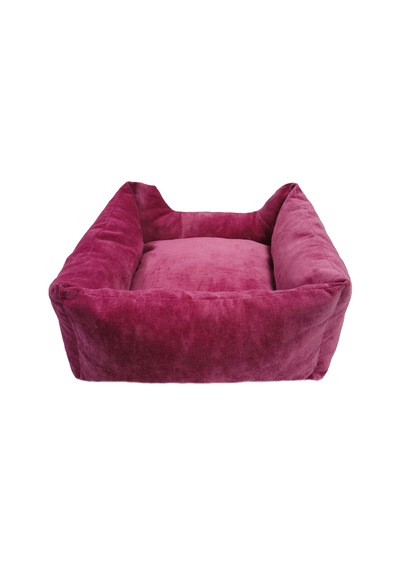 Zishhome Rosa Büyük Pet Kedi & Köpek Yatağı 60 x 60 x 60 CM
