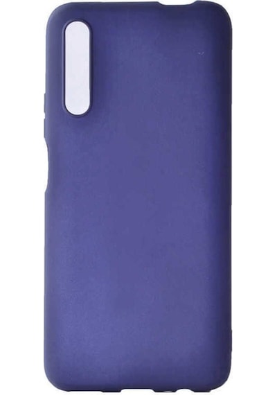 Huawei P Smart Pro 2019 Kılıf Zore Premier Silikon Kapak Lacivert