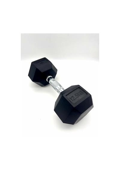 Alin Sport 12,5 Kg Kauçuk Profesyonel Olimpik Hex Dumbbell Hex Dambıl - Altıgen Dambıl