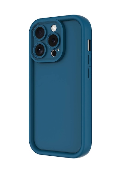 Apple Uyumlu iPhone 15 Pro Max Kılıf Kamera Korumalı Zore Ananas Kapak Mürdüm