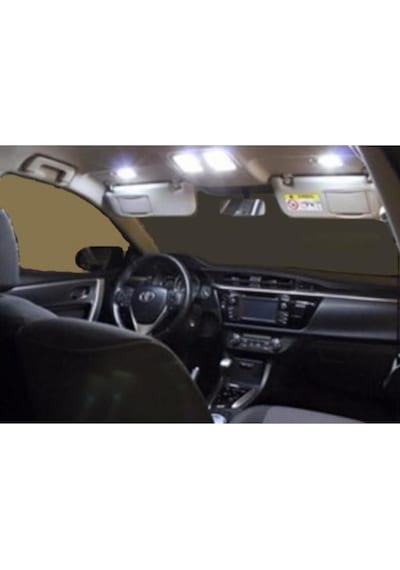 Fardoktoru Toyota Corolla Uyumlu 2007-2013 Beyaz Led Iç Aydinlatma Ampul Seti