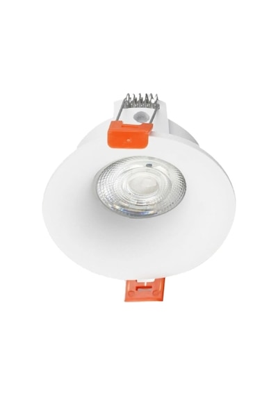 Cata Lion Yuvarlak Spot Lamba Beyaz Kasa Sıva Altı Gu10 Ct-5093 Led Işık Ampul Hariç