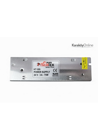 24v 3a Metal Kasa Adaptör Led Driver 75w Trafo Güç Kaynağı