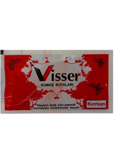 Visser Kumaş Boyası Kırmızı 12 Gr