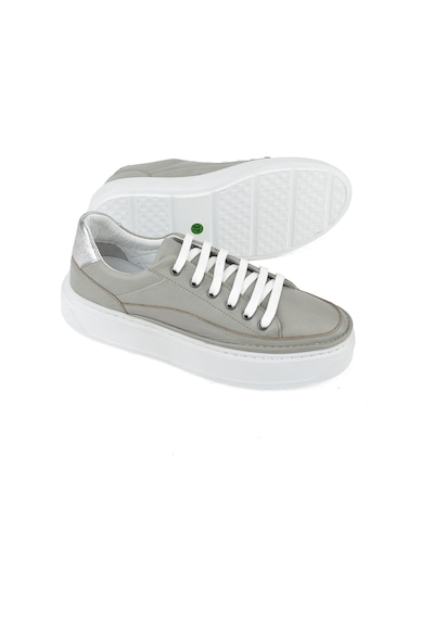 Ziya, Kadın Hakiki Deri Sneaker 1511035z6200 Açık Gri 1511035z6200 430 Açık Gri