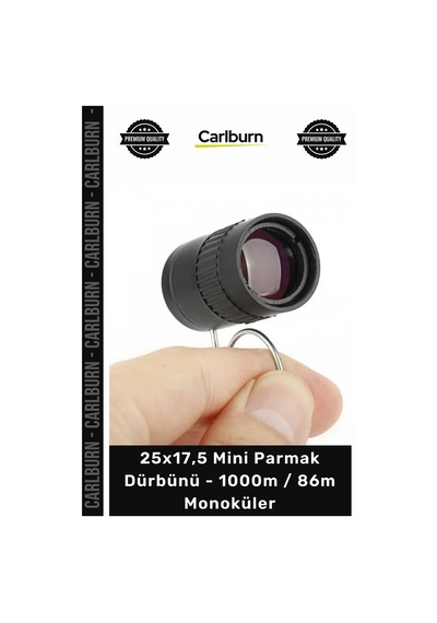 Dürbün Rus Metal Zoom Optik 25x175 Mini Parmak Dürbünü 1000m 86m Monoküler Çok Renkli
