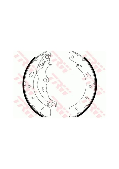 Ford Courier Arka Fren Balatasi 2014-2023 Trw Gs8806