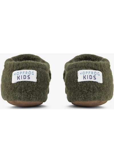 Recycled Woo Wooly Yünlü Haki Barefoot Patik-haki Haki