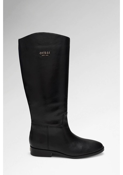 Guess Naure Hakiki Deri Siyah Kadın Çizme Flfnaulea11-black