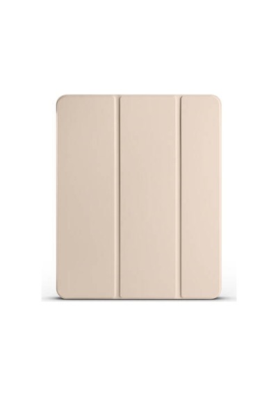 Lexroo İpad Pro 13 2024 Smart Cover Kalem Bölmeli Standlı 1-1 Kılıf - Gold