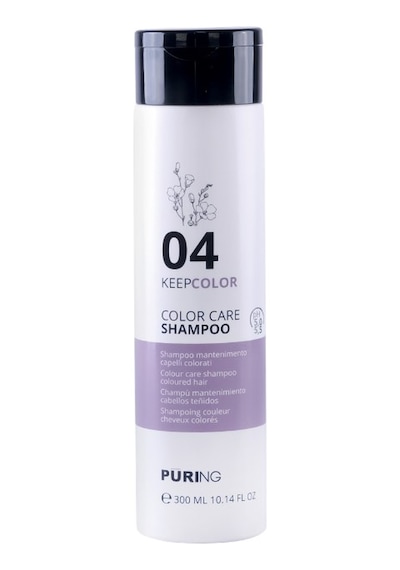 Purıng 04 Keepcolor Boyalı Saçlar İçin Keten Tohumu Yağı Ve E Vitaminli Renk Koruyucu Şampuan 300ml Boyalı / Röfleli Purıng 04 Keepcolor Boyalı Saçlar İçin Keten Tohumu Yağı Ve E Vitaminli Renk Koruyucu Şampuan 300ml Boyalı / Röfleli