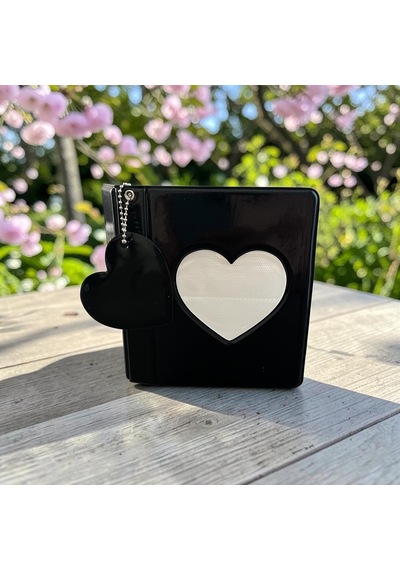 İnstax Albüm - Kalpli 64+1 Fotoğraf Kapasiteli 6x9cm Fotoğraf Albümü