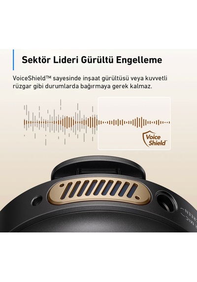 Anker Ankerwork M650 Kablosuz Yaka Mikrofonu Siyah