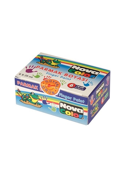 Nova Color Parmak Boyası 25cc 6'lı  Nc-138