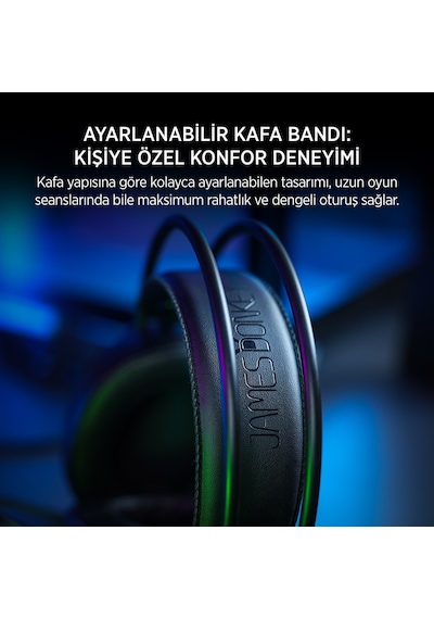 James Donkey 713 Rainbow 7.1 Siyah Gaming Kulaklık