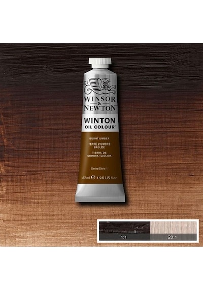 Winsor&Newton Winton Yağlı Boya 37 ML 3 Burnt Umber