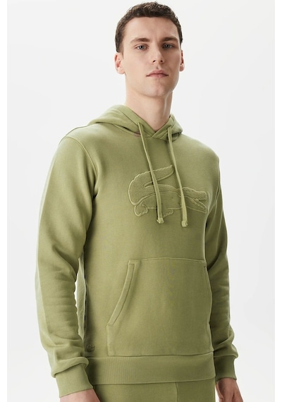 Lacoste Relaxed Fit Men's Hoodie Sweatshirt Erkek Kapüşonlu Sweatshirt Haki Haki
