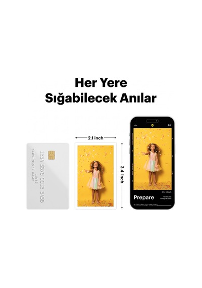 Kodak Mini Shot 2 Era Filmli Fotoğraf Makinesi + 30'lu Baskı Seti