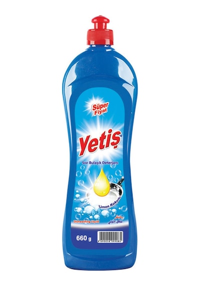 Yetiş Limon Kokulu Sıvı Bulaşık Deterjanı 660 G