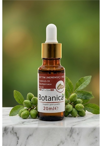 Botanica %100 Saf Bıttım Menengiç Yağı Saç Uzatma Besleyici Kök Güçlendirici Doğal Bitkisel Bakım 20 Ml 20 ML