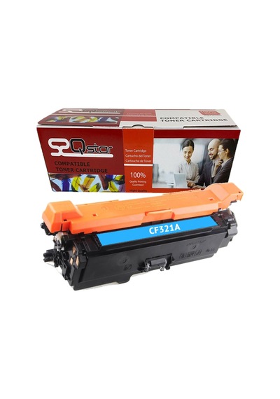 Hp 652a Cf321a Mavi Uyumlu Toner M651dn M680dn Cz248a Cz249a Cz250a Cz250a Cz256a Cz257a