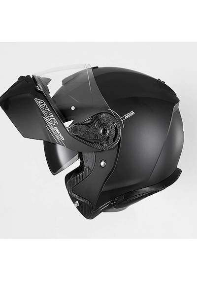 Axxis Gecko Sv Solid Matt Black Çene Açilir Motosiklet Kaski-49210