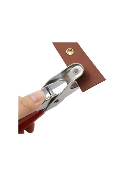 Ayarlanabilir 6 Başlıklı Çelik Kemer Delme Pensi Ve Metal Çıtçıt Takma Makinesi Seti