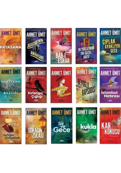 Ahmet Ümit Seti 15 Kitap