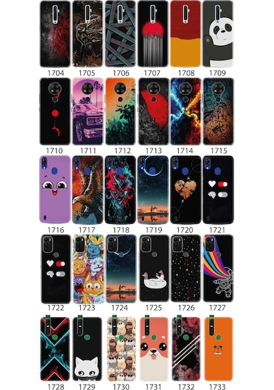 Xiaomi Redmi Mi 11T Pro Kilif Desenli Baskili Silikon Kiliflar 60077007