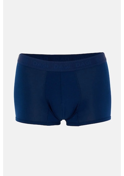 Dagi Erkek Lacivert Mavi 3'lü Desenli Micro Modal Boxer- 4210lm Lacivert - Mavi