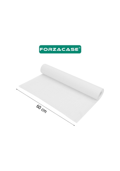 Forzacase İç Dış Pencere Banyo Duşakabin Uv Engelleyici Buzlu Cam Filmi 5 Metre X 60 Cm - Fc851