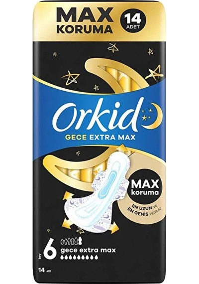 Gece Extra Max 6 14 Adetli
