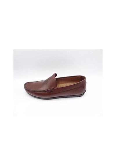 Vaneda King Shoes 4006 Yazlık Kahverengi Erkek Ayakkabı Bej