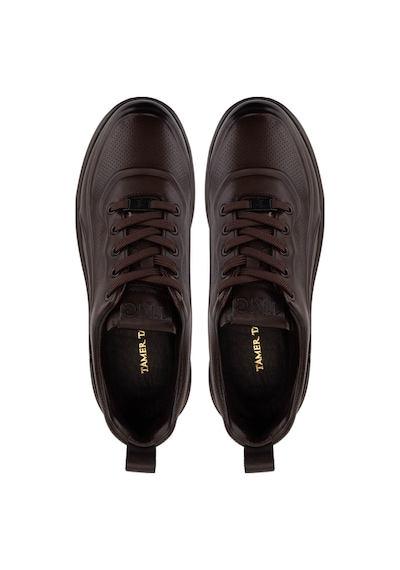 Tamer Tanca Erkek Hakiki Deri Kahverengi Sneakers & Spor Ayakkabı 298 2850-6e01 Erk Ayk Sk25-26 Kahve Dr Kahve