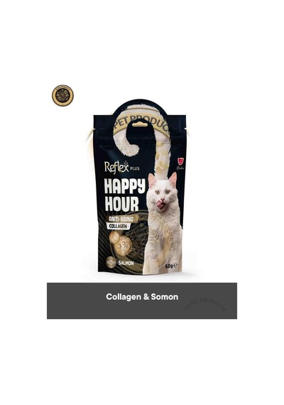 Reflex Happy Hour Cat Anti-aging Collagen Kedi Ödül Maması 60 Gr