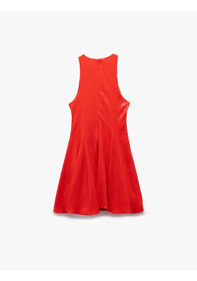 Koton Slim Fit Astarlı Kolsuz Pullu Payetli Halter Yaka Mini Elbise Kırmızı 5sak80089fw Kırmızı Koton Slim Fit Astarlı Kolsuz Pullu Payetli Halter Yaka Mini Elbise Kırmızı 5sak80089fw Kırmızı