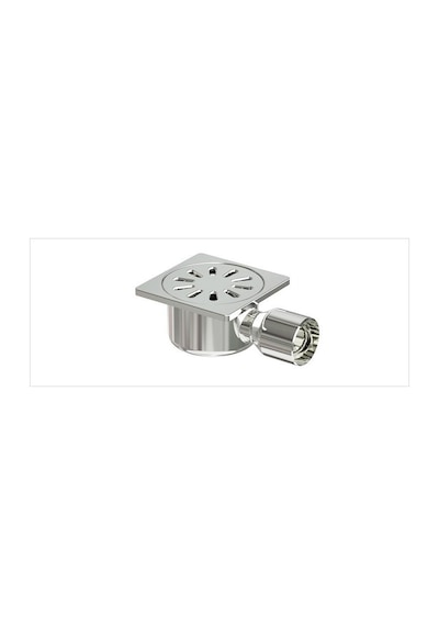 Komple Paslanmaz Premium Yer Sifonu / Süzgeci Yandan Çıkışlı 10*1