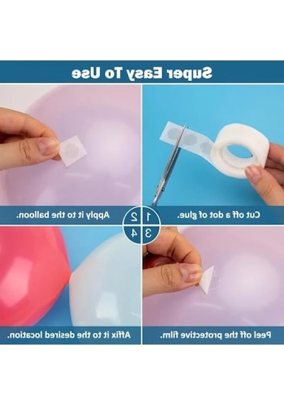 Çift Taraflı Yapışkan Balon Yapıştırma Bandı - 2 Rulo 0,13mm X 48mm X 25mt
