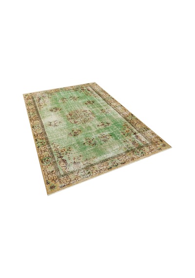 Vintage Yün El Dokuma Halı 162 X 229 Cm 10120