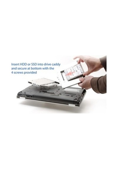 9.5 Mm Sata Hdd Caddy Notebook Için Ekstra Hdd Yuvası