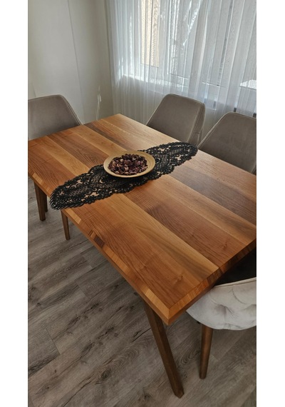 Desenli Tül Güpürlü Şık Renk Renk Runner