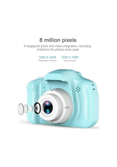 Torima Mini 1080p HD  2.0 inç Ekran﻿﻿ Çocuk Kamera Dijital Fotoğraf Makinesi